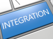 bouton ordinateur avec écrit "intégration"